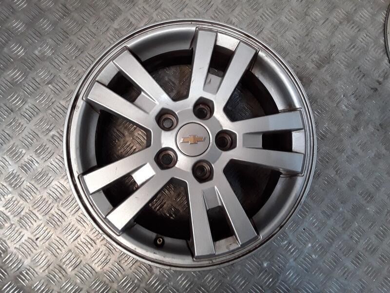 Recambio de juego llantas aluminio para chevrolet orlando (j309) 2.0 d referencia OEM IAM 6.5X16 5 TORN ET41 ALUMINIO ROZADAS