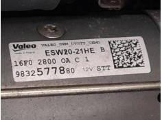 Recambio de motor arranque para opel crossland x / crossland (p17, p2qo) 1.5 turbo d (75) referencia OEM IAM 9832577880 VALEO ES