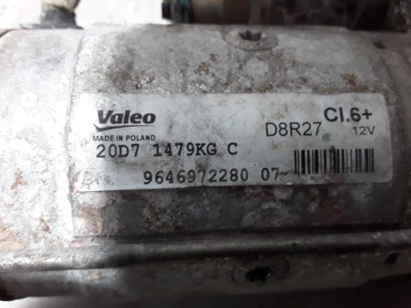 Recambio de motor arranque para peugeot boxer furgón 330 l1h1 komfort bluehdi 130 referencia OEM IAM 9646972280 D8R27 VALEO