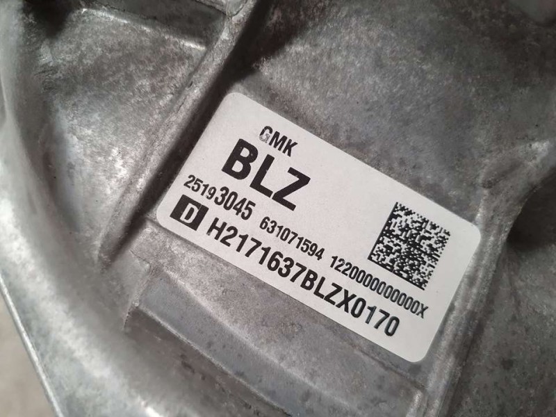 Recambio de caja cambios para opel karl edition referencia OEM IAM 25193045 631071594 5 VELOCIDADES