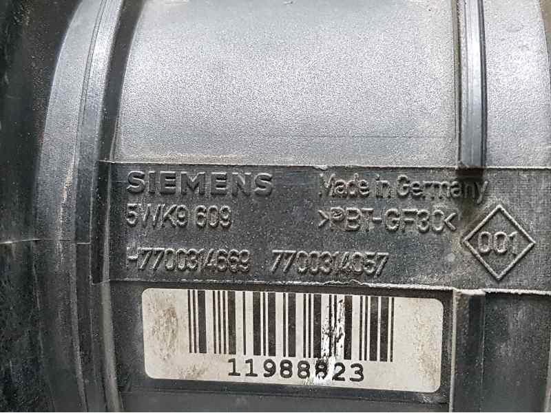 Recambio de caudalimetro para renault laguna ii (bg0) authentique referencia OEM IAM 7700314057 5WK9609 SIEMENS