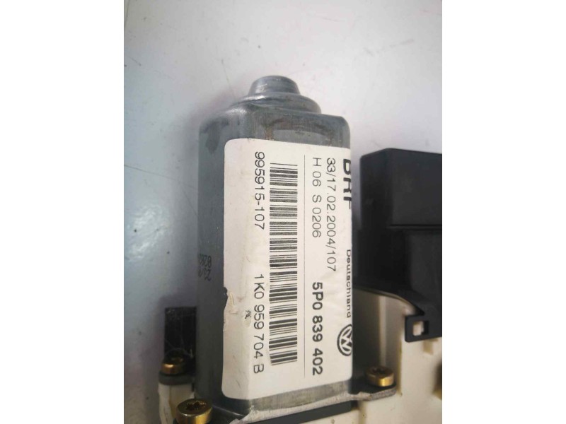 Recambio de elevalunas trasero derecho para seat altea (5p1) reference referencia OEM IAM 5P0839402  18 PINS