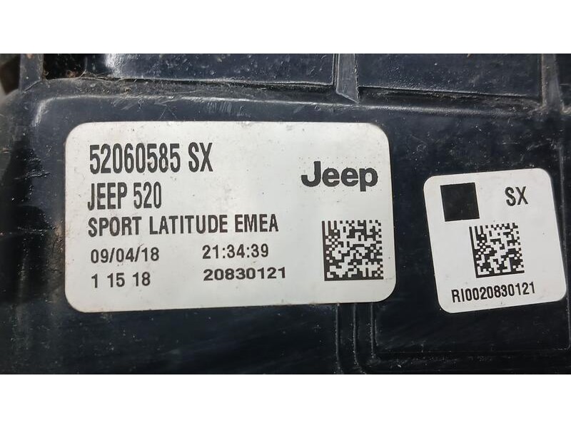 Recambio de piloto trasero izquierdo para jeep renegade sport fwd referencia OEM IAM 52060585 20830121 