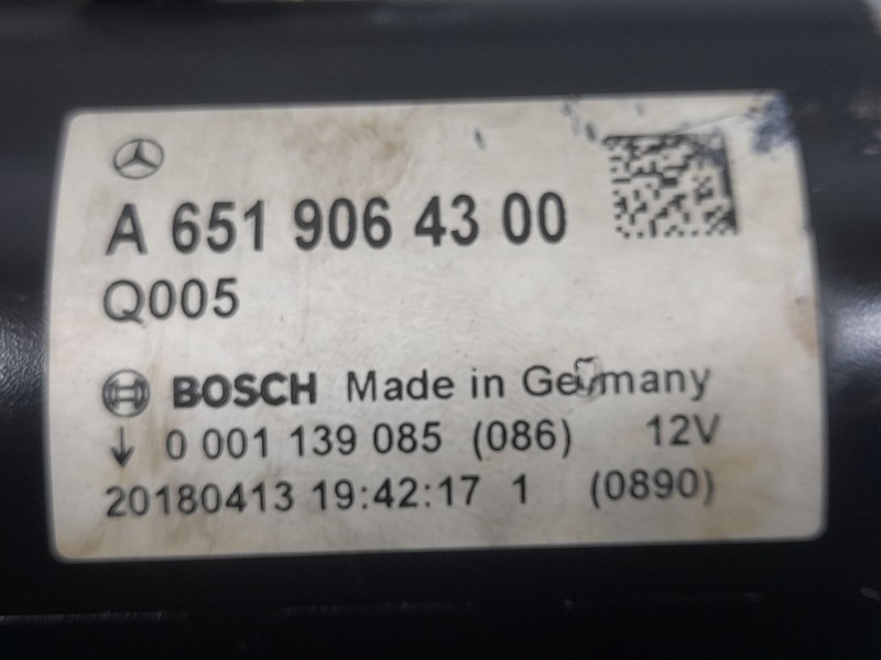 Recambio de motor arranque para mercedes-benz vito tourer (w447) 114 cdi / 114 bluetec 4-matic (447.701, 447.703,... referencia 