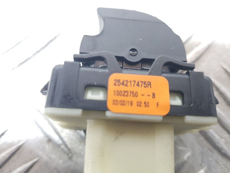 Recambio de mando elevalunas delantero derecho para dacia lodgy (js_) 1.6 lpg referencia OEM IAM 254217475R  