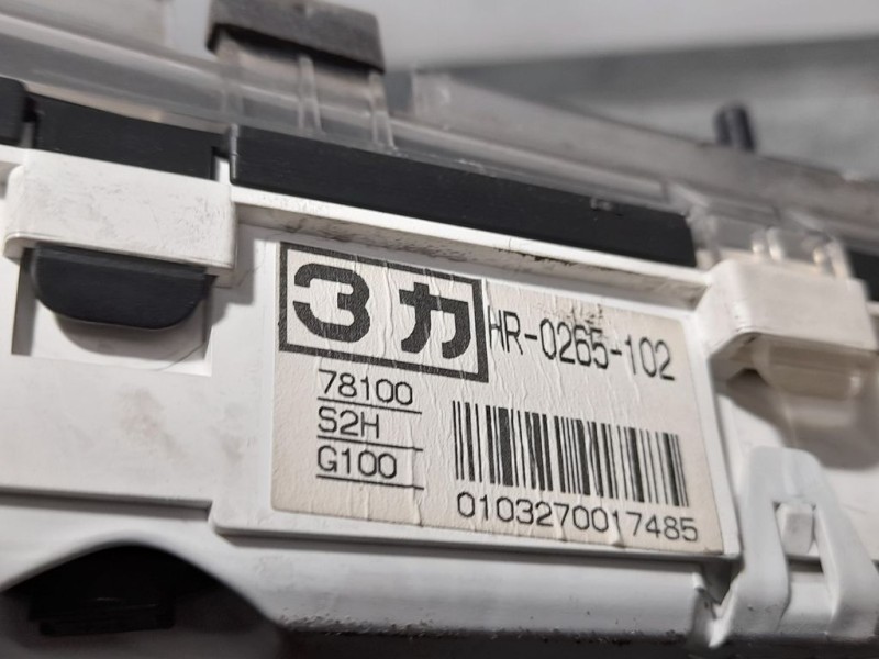 Recambio de cuadro instrumentos para honda hr-v (gh) 2wd (3-ptas.) (gh1) referencia OEM IAM HR0265102 78100S2HG100 