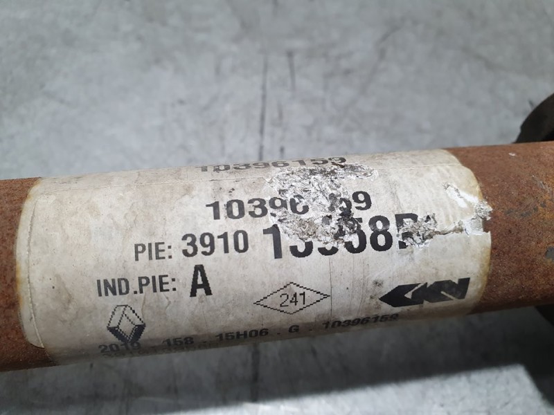 Recambio de transmision delantera izquierda para renault megane iv berlina 5p life referencia OEM IAM 391013958R  