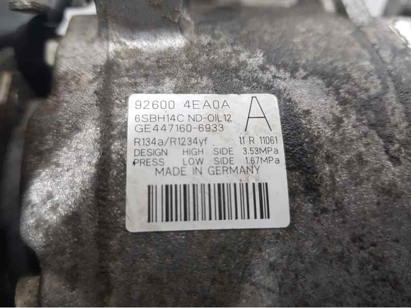Recambio de compresor aire acondicionado para nissan qashqai (j11) acenta referencia OEM IAM 926004EA0A  