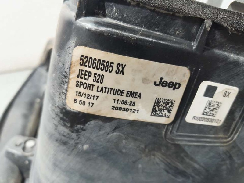 Recambio de piloto trasero izquierdo para jeep renegade dawn of justice 4x2 referencia OEM IAM 52060585SX  