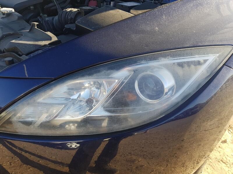 Recambio de faro izquierdo para mazda 6 sedán (gh) 1.8 mzr referencia OEM IAM GV7D510L0D  PULIR