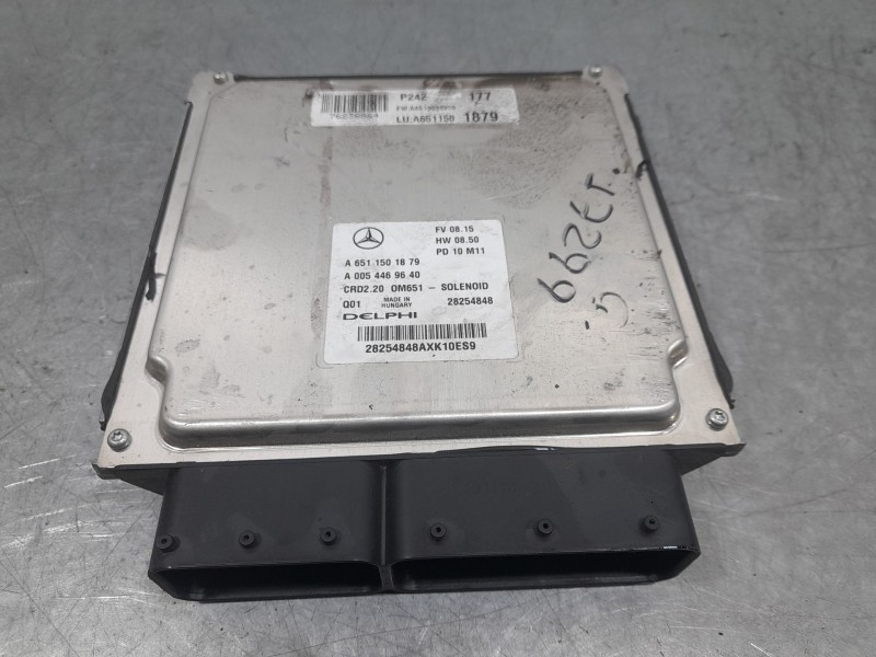 Recambio de centralita motor uce para mercedes-benz vito / mixto furgoneta (w639) 110 cdi (639.601, 639.603, 639.605) referencia