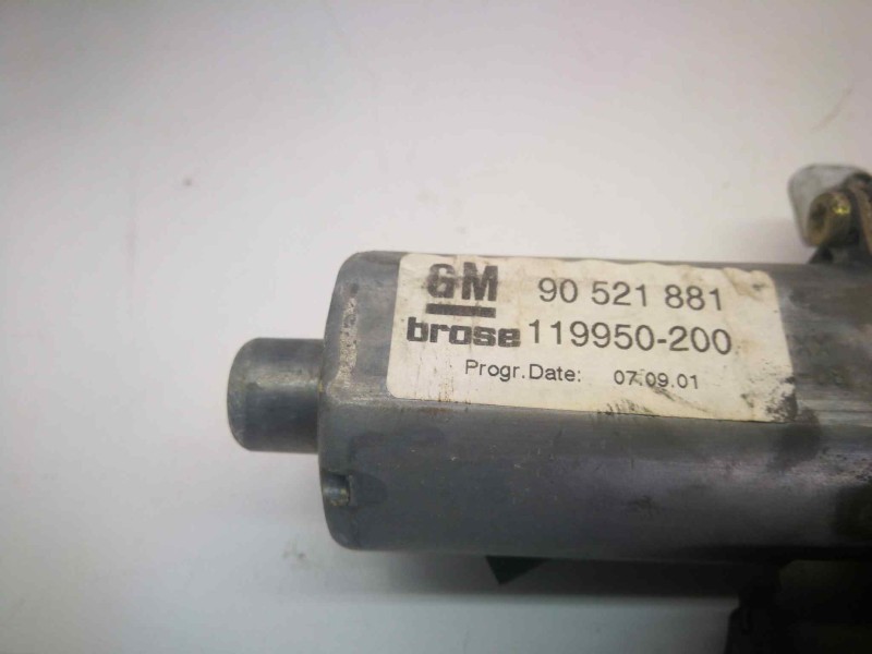 Recambio de elevalunas delantero izquierdo para opel astra g berlina 2.0 dti referencia OEM IAM 90521881  6 PINS