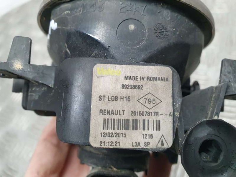 Recambio de faro antiniebla izquierdo para dacia lodgy ambiance referencia OEM IAM 261507817R 89208692 VALEO