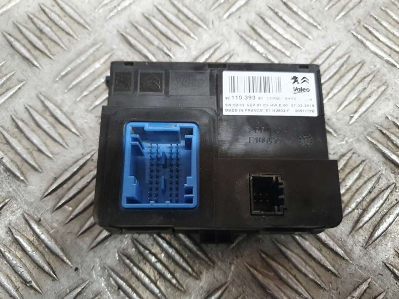 Recambio de modulo electronico para opel crossland x excellence referencia OEM IAM 9811039380 E1142803F VALEO