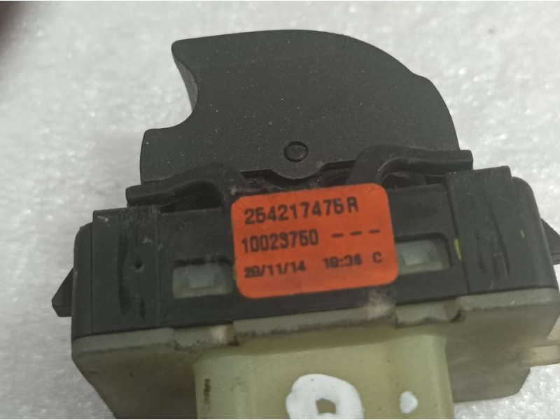 Recambio de mando elevalunas delantero derecho para dacia lodgy ambiance referencia OEM IAM 254217475R  