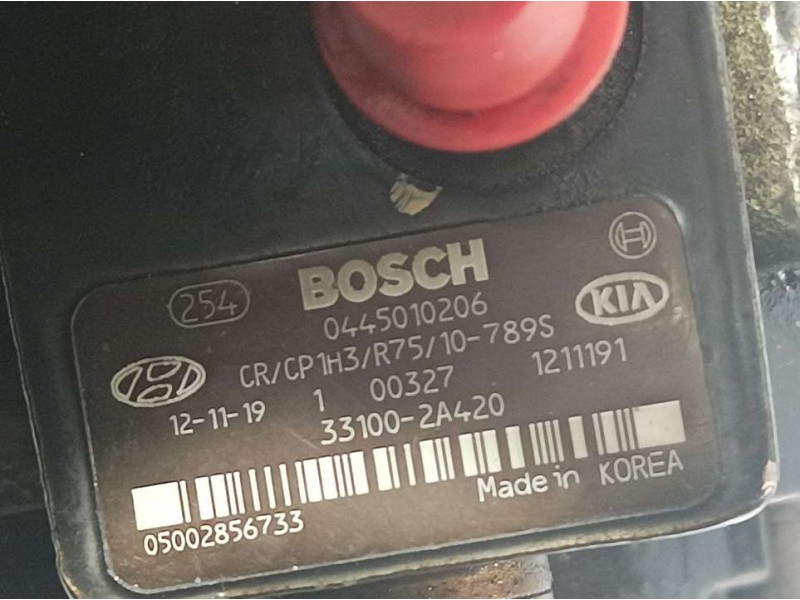 Recambio de bomba alta presion para hyundai i40 1.7 crdi cat referencia OEM IAM 331002A420 0445010206 BOSCH