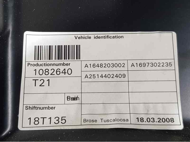 Recambio de elevalunas trasero derecho para mercedes-benz clase r (w251) r 350 cdi 4-matic (251.022) referencia OEM IAM   ELECTR