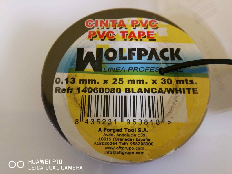 Recambio de cinta aislante para universal accesorio - referencia OEM IAM BLANCA 30X25  