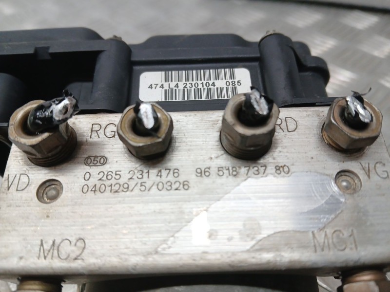 Recambio de abs para peugeot 307 sw (3h) 2.0 hdi 90 referencia OEM IAM 9651573780  0265231476
