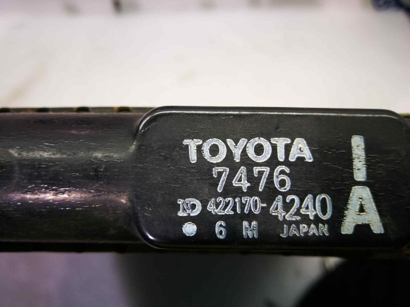 Recambio de radiador agua para toyota camry (v10) 2.2 gl referencia OEM IAM 4221704240  