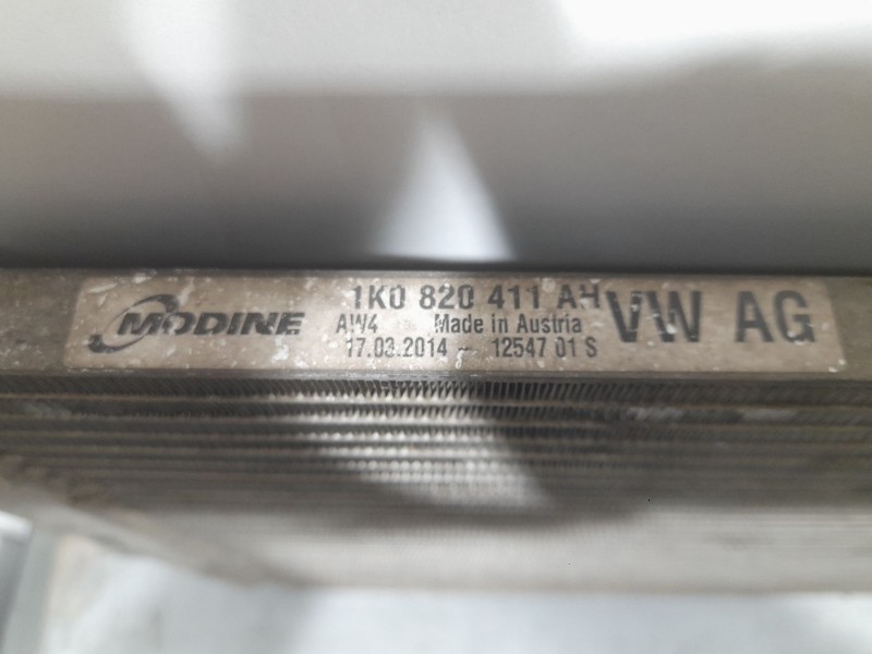 Recambio de condensador / radiador aire acondicionado para volkswagen touran (1t3) 1.6 tdi referencia OEM IAM 1K0820411AH  