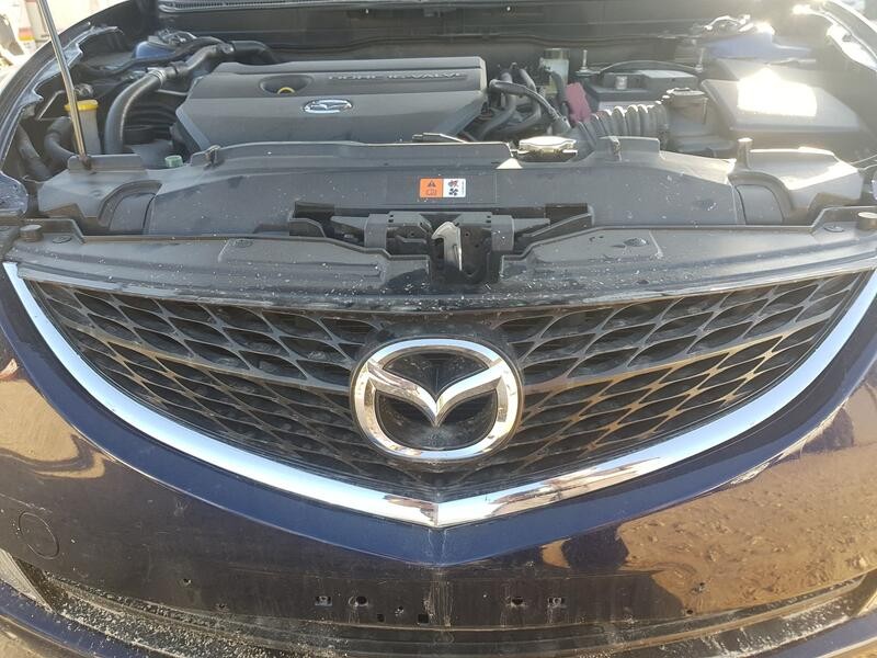 Recambio de rejilla delantera para mazda 6 sedán (gh) 1.8 mzr referencia OEM IAM GS1D50710G  