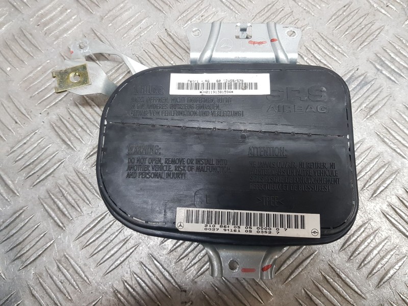 Recambio de airbag lateral delantero izquierdo para mercedes-benz clase e (w210) berlina diesel 220 cdi (210.006) referencia OEM