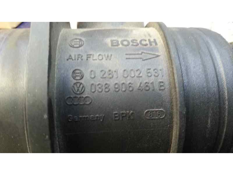 Recambio de caudalimetro para seat altea (5p1) hot referencia OEM IAM 0281002531 038906461B BOSCH