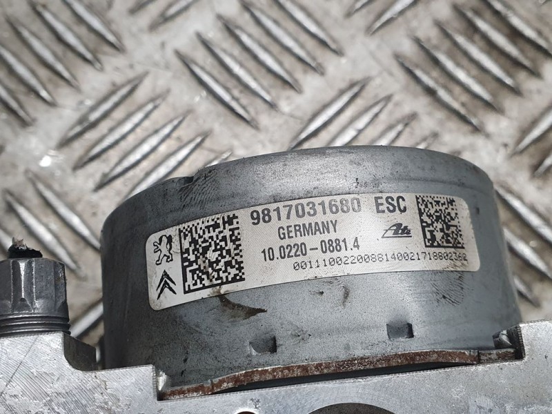 Recambio de abs para citroën c-elysée shine referencia OEM IAM 9817031680 10022008814 ATE