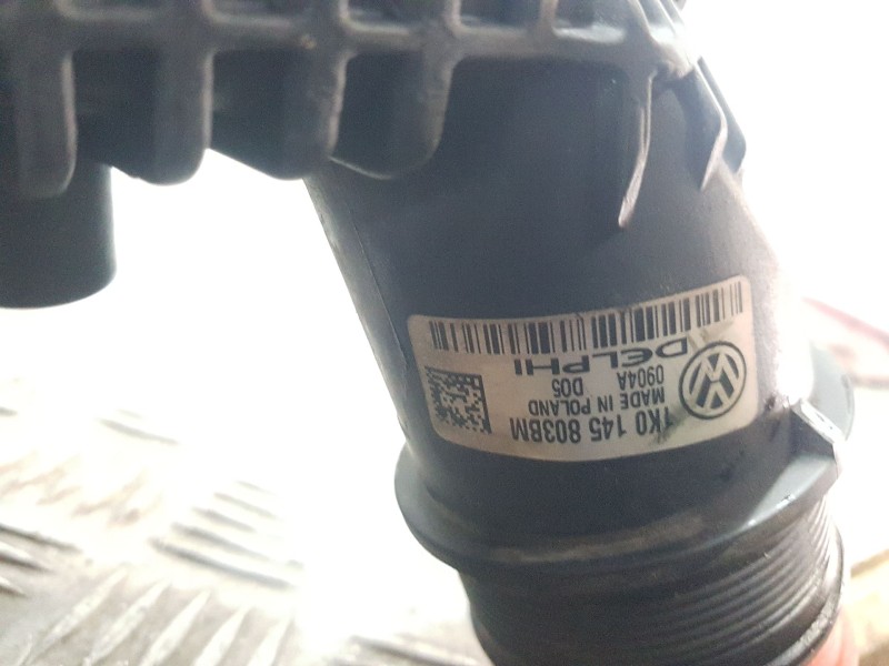 Recambio de intercooler para volkswagen touran (1t3) 1.6 tdi referencia OEM IAM 1K0145803BM SOPORTE ROTO 
