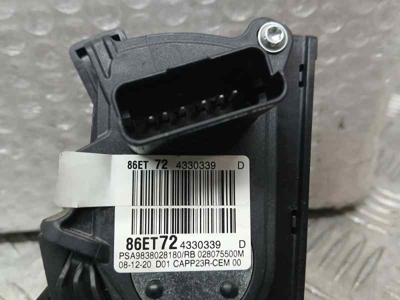 Recambio de potenciometro pedal para citroën jumpy furgon control m referencia OEM IAM 9838028180  