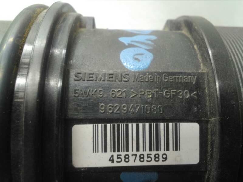 Recambio de caudalimetro para citroën berlingo 1.9 diesel referencia OEM IAM 9629471080 5WK9621 SIEMENS