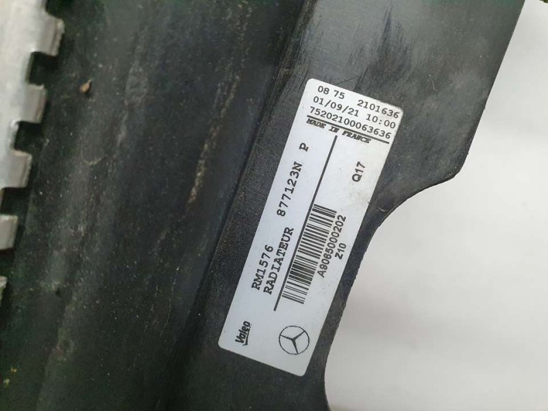 Recambio de radiador agua para mercedes-benz sprinter iii furgón fwd 311/314 cdi fwd l2 (910.633) referencia OEM IAM A9065000202