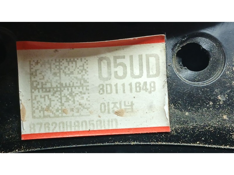 Recambio de retrovisor derecho para kia stonic (yb) 1.2 cvvt referencia OEM IAM 87620H8050UD ELECTRICO 5 PINS 