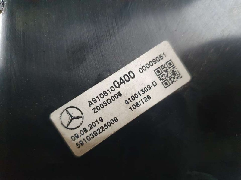 Recambio de retrovisor derecho para mercedes-benz sprinter iii furgón fwd 311/314 cdi fwd l2 (910.633) referencia OEM IAM A91081