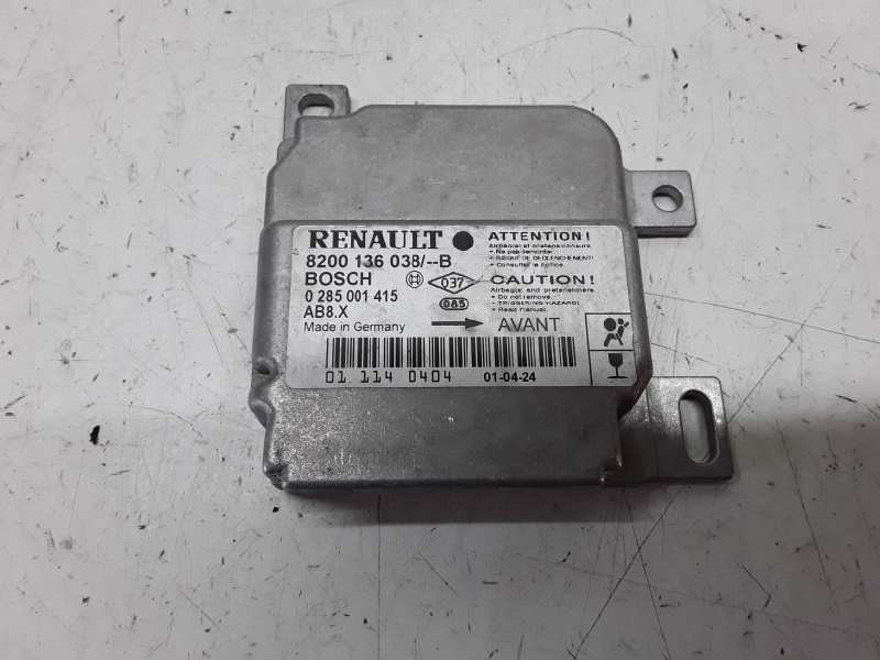 Recambio de kit airbag para renault clio ii fase ii (b/cb0) 1.2 referencia OEM IAM 8200133603B  