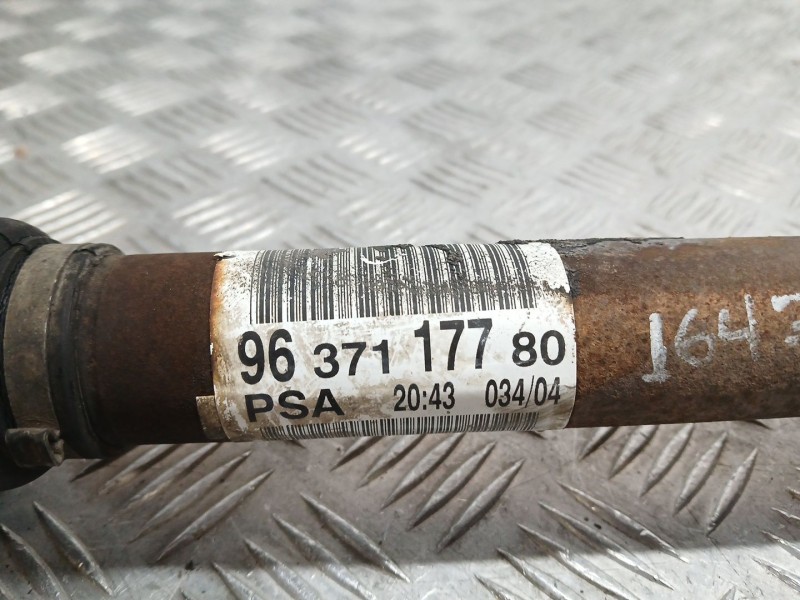 Recambio de transmision delantera izquierda para peugeot 307 sw (3h) 2.0 hdi 90 referencia OEM IAM 9637117780  