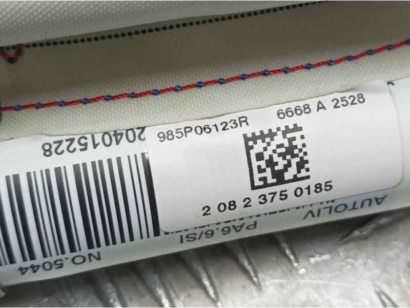 Recambio de airbag cortina delantero izquierdo para renault scenic iii dynamique referencia OEM IAM 204015228  