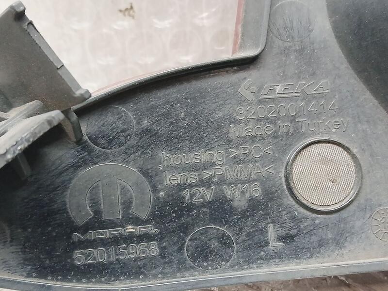 Recambio de piloto trasero izquierdo paragolpes para fiat tipo ii (357) fam lounge referencia OEM IAM 52015968 FEKA 3202001414