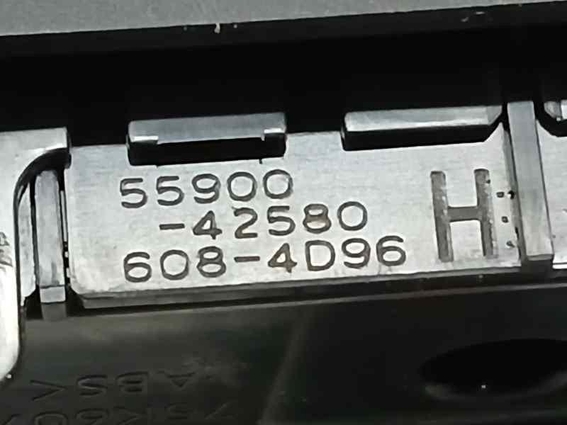 Recambio de mando climatizador para toyota rav4 hybrid 4x4 advance referencia OEM IAM 5590042580 6084D96 