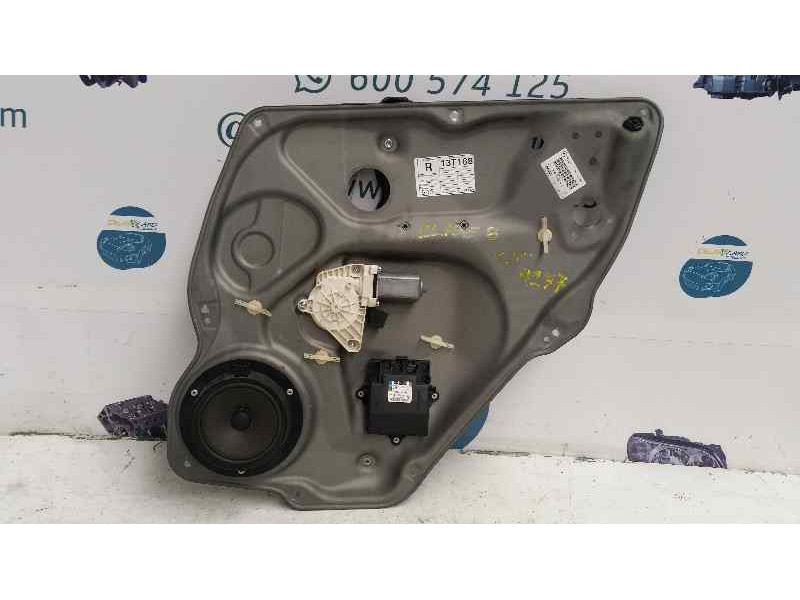 Recambio de elevalunas trasero derecho para mercedes-benz clase b (w245) 200 cdi (245.208) referencia OEM IAM  6 PINS ELECTRICO