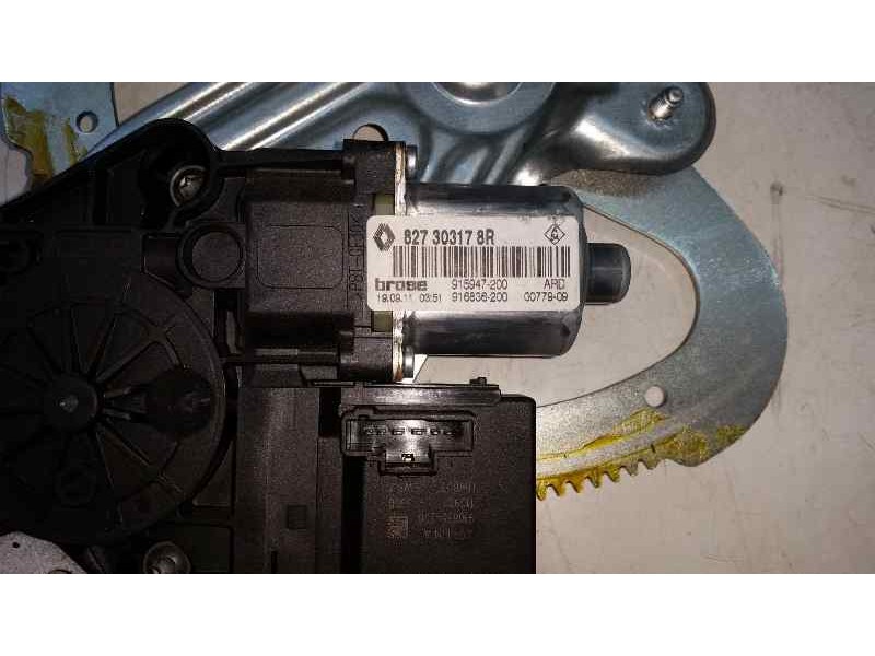 Recambio de elevalunas trasero derecho para renault scenic iii dynamique referencia OEM IAM  6 PINS ELECTRICO