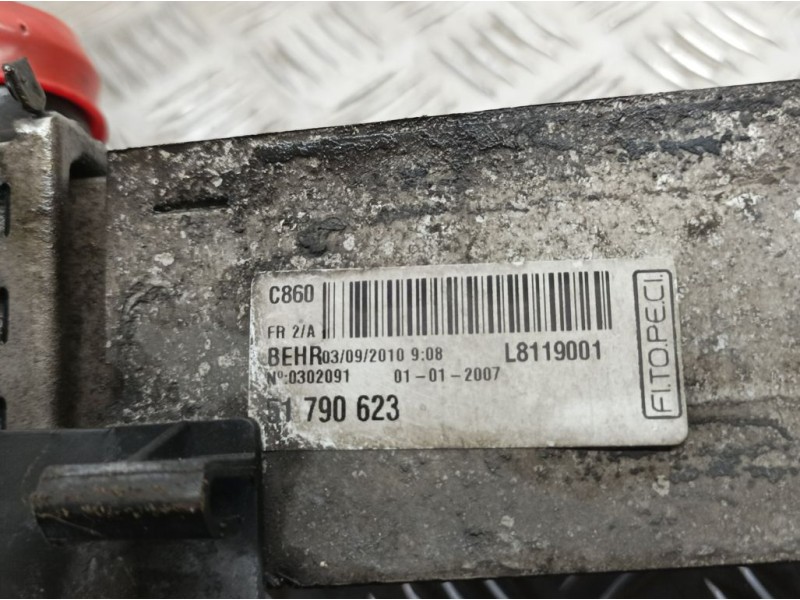 Recambio de intercooler para peugeot bipper básico referencia OEM IAM 51790623 L8119001 BEHR