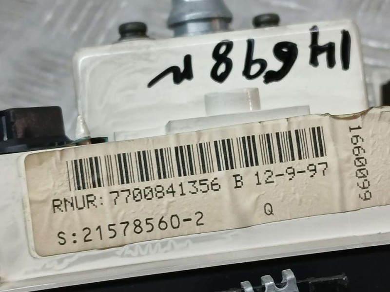 Recambio de cuadro instrumentos para renault clio i fase i+ii (b/c57) 1.2 rn referencia OEM IAM 7700841356 21578560 DELPHI