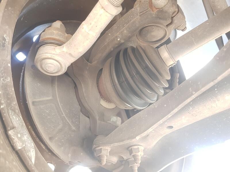 Recambio de mangueta delantera izquierda para skoda fabia ii (542) 1.2 12v referencia OEM IAM 6Q0407255AC  