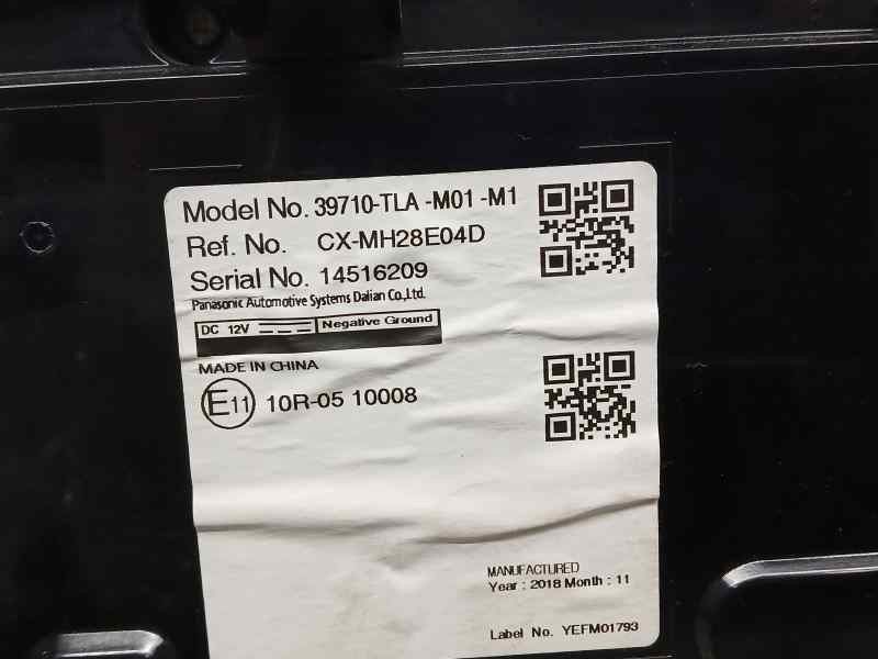 Recambio de sistema navegacion gps para honda cr-v elegance hybrid 2wd referencia OEM IAM 39710TLAM01M1 CXMH28E04D PANASONIC