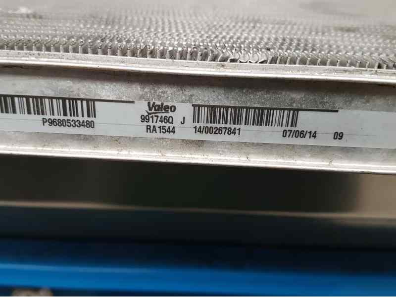 Recambio de radiador agua para peugeot 3008 style referencia OEM IAM 9680533480 RA1544 VALEO