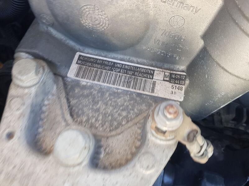 Recambio de motor completo para skoda fabia ii (542) 1.2 12v referencia OEM IAM CGP  PENDIENTE REVISAR CARTER TOCADO