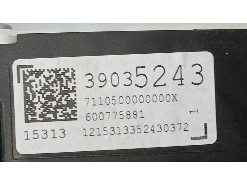 Recambio de cuadro instrumentos para opel astra k (b16) 1.0 turbo (68) referencia OEM IAM 39035243  600775881