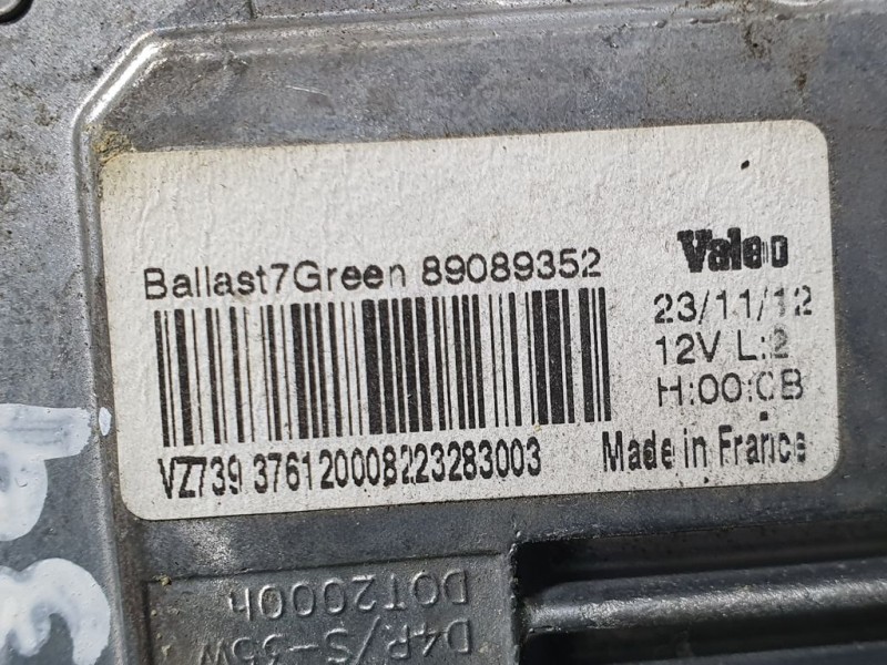 Recambio de centralita faro para land rover range rover sport hse referencia OEM IAM 89089352  VALEO